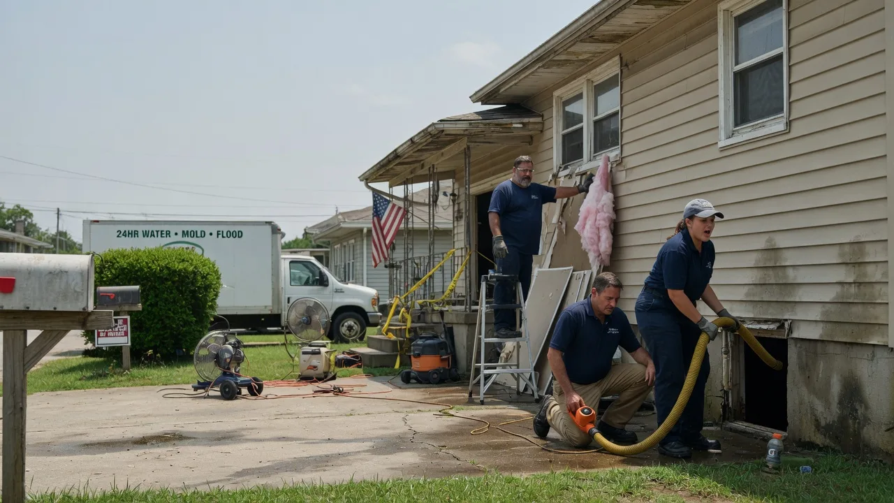 Water Damage Repair in Fort Loudon, PA near me